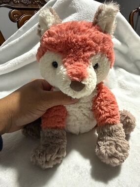 Mary Meyer Putty coral Fox Stuffed Animal 9 inch